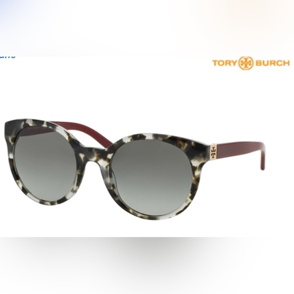 😎Tory Burch😎 Round Cat Eye Tortoise Sunglasses TY 7079 - Picture 16 of 16